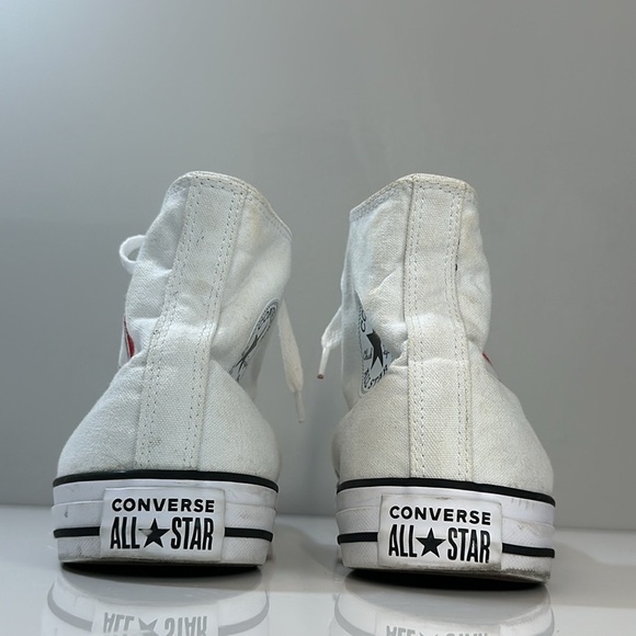 Converse Chuck Taylor All Star Ohio State High Top Sneakers Size 11.5 - Picture 5 of 16